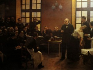 La leçon clinique du docteur Charcot,1886 par André Brouillet.
