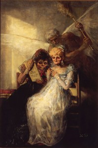 Les Vieilles ou le temp de Francisco Goya - Musée du Louvre