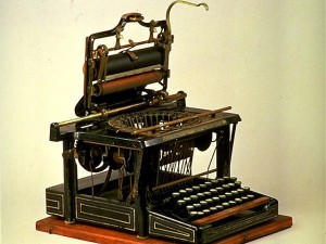 machine à écrire rémington