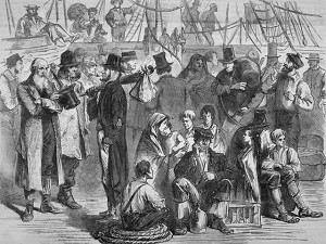 émigration irlandaise de 1863