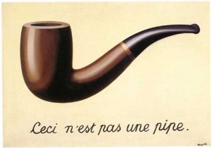 Magritte, ceci n'est pas une pipe