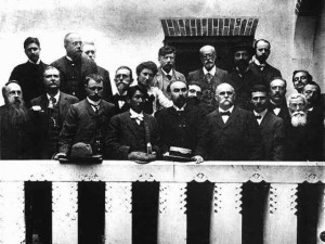 Les participants de la 2e Internationale