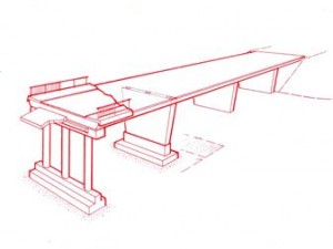 tablier1 Tablier d'un pont