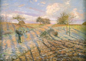 Gelée blanche de Camille Pissarro - Musée d'Orsay