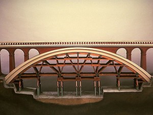 Modèle du pont Antoinette - © Arts et métiers, l'Album du musée