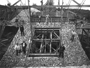 chantier du pont ALbert Louppe