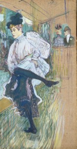 janeavril Jane Avril dansant de Henri de Toulouse Lautrec - Musée d'Orsay