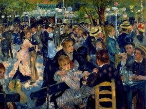 EVT243A Le Bal du Moulin de la Galette de Auguste Renoir - Musée d'Orsay