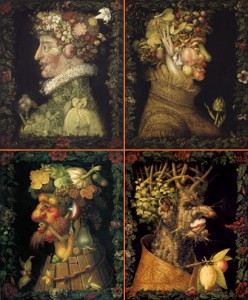 Les quatre saisons d'Arcimboldo