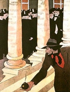 L'anarchiste : "Moi, je suis partageux.J'ai jamais pu trinquer tout seul".