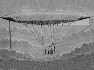 Le dirigeable de Giffard