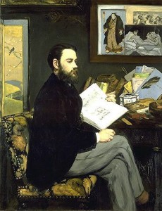 Émile Zola par Manet - Musée d'Orsay