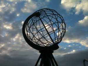mappemonde - Cap Nord