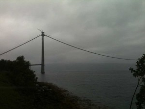 Narvik, pont en construction
