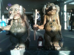 Trolls géant au Cap Nord