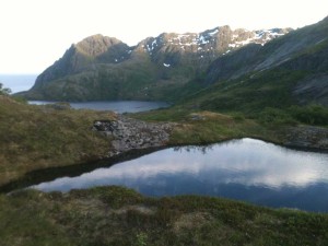 Sørvågen les lacs