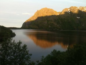 le lac du Mukebu - 4 h du matin juin