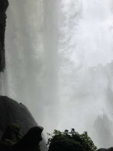 derrière la cascade de Huanggoshu