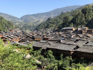 village Dong dans le Guizhou