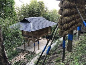 séchoir à riz  Guizhou